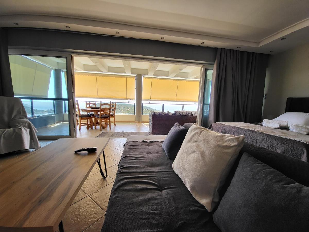 "Stergiou Luxury Apartment 2Nd Floor" Με Κοινη Πισινα Saronida Exterior photo